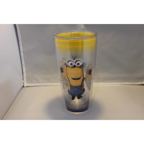 Tervis MINIONS 24oz Tumbler BIG! Kevin, Stuart, and Dave! BANANA!! - Picture 1 of 6
